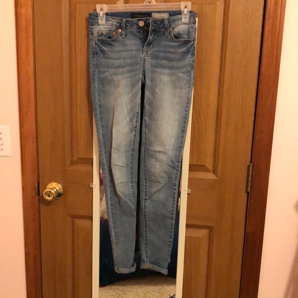Aeropostale Light Wash Jegging